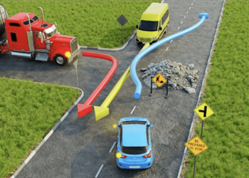 Muistatko liikennesäännöt? Kumpi auto saa ajaa ensin?