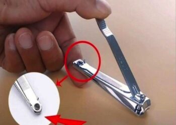 Huh! Kynsileikkurissasi olevilla pienillä rei’illä on siis uskomattoman kätevä tehtävä…